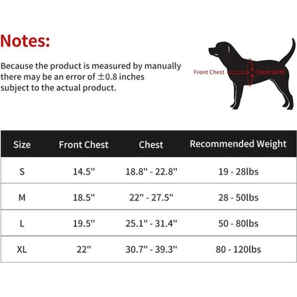 No Pull Dog Harness with Padded Handle+5 Ft Leash,Reflective Strip Escape Proof - Picture 6 of 7